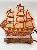 Солевая лампа "Кораблик" 4-5 кг